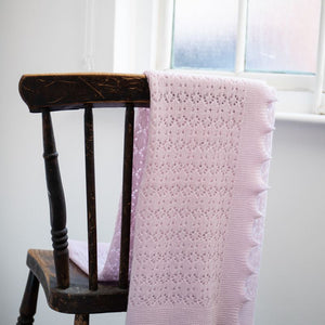 Baby Cashmere Blanket - pink