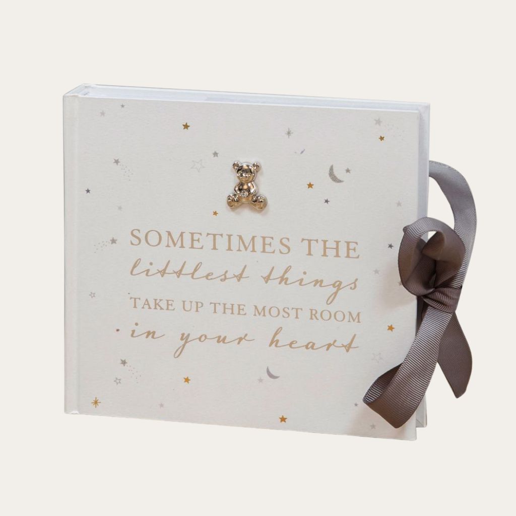 Sometimes' Bambino Baby Photo Album Baby Journal Keepsake.