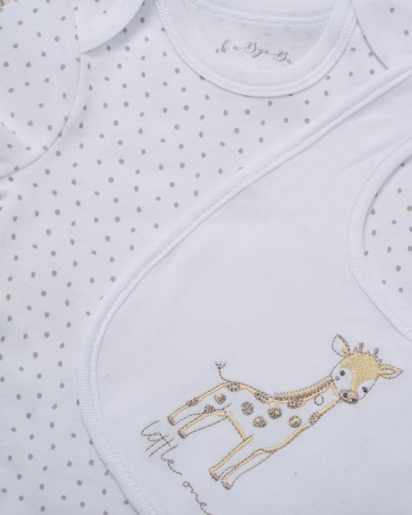 Unisex Baby Clothing Set &#39;Giraffe&#39;