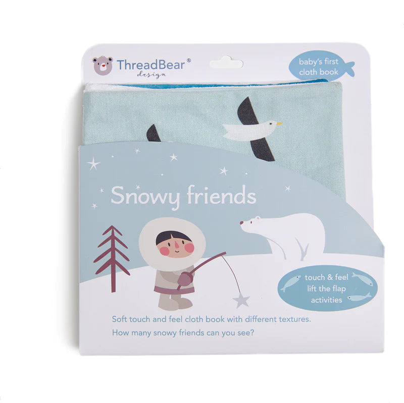 Activity Book 'Snowy Friends' Baby Book