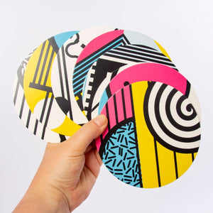 sensory and stimulating colourful baby art cards for baby