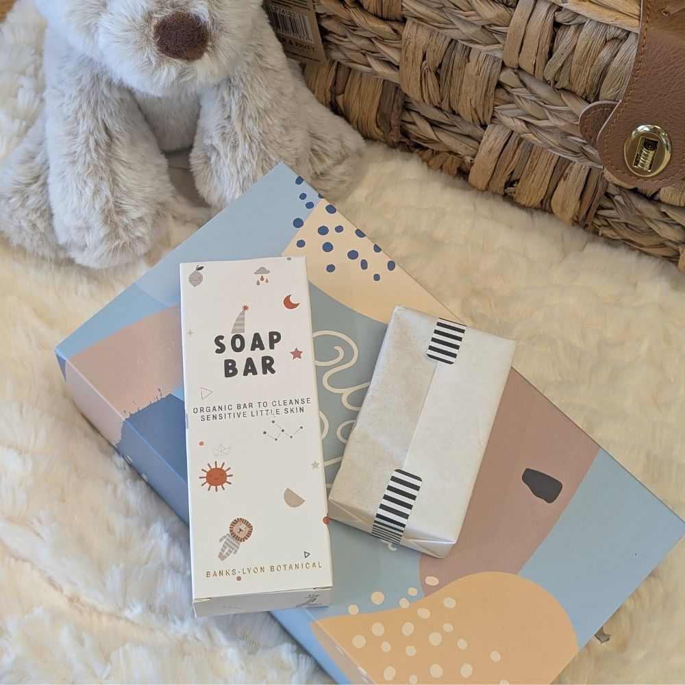 Organic Baby Soap Bar Gentle Botanical Wash Baby Bath & Body.