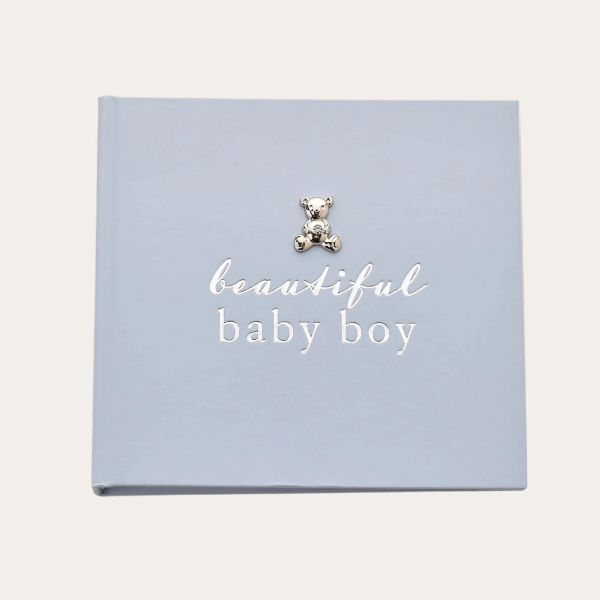 Photo Album 'Beautiful Baby Boy' Blue Baby Journal.