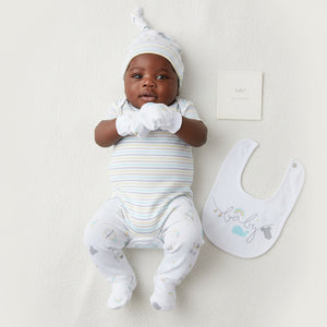 Unisex Baby Clothing Set Rainbow & Whale with Memory Book Unisex Baby Clothes.