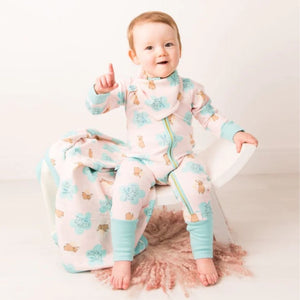 Baby Girl Clothing 'Peter Rabbit' Garden Zip Up Romper Baby Girl Clothes.