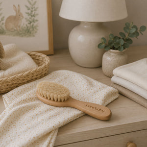 Gentle baby hair brush for fine hair