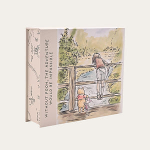 Baby memory box – Winnie the Pooh design with forest theme