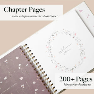 Family Tree Page in Baby Keepsake Book