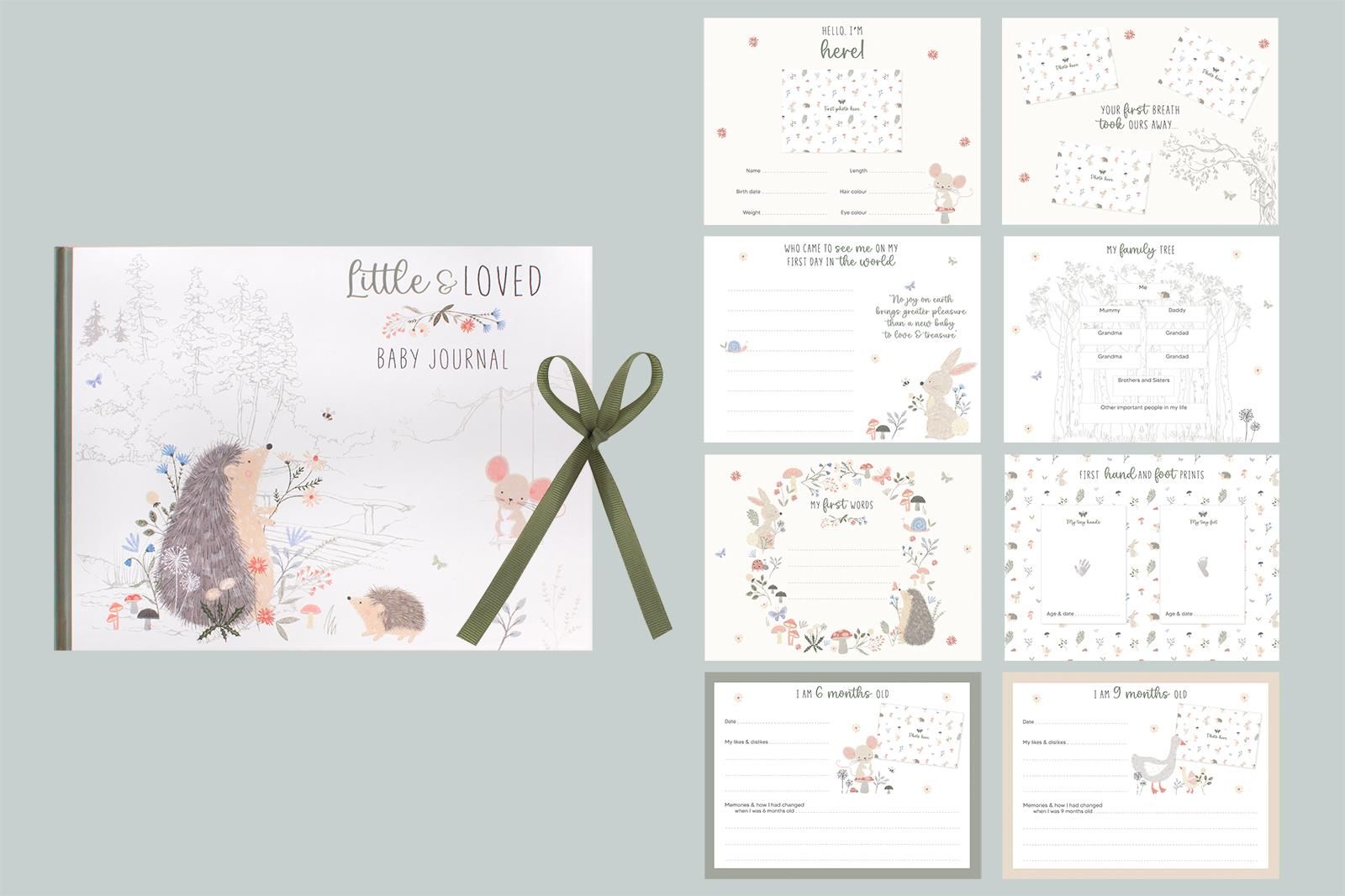 Baby Record Book – Little & Loved Design