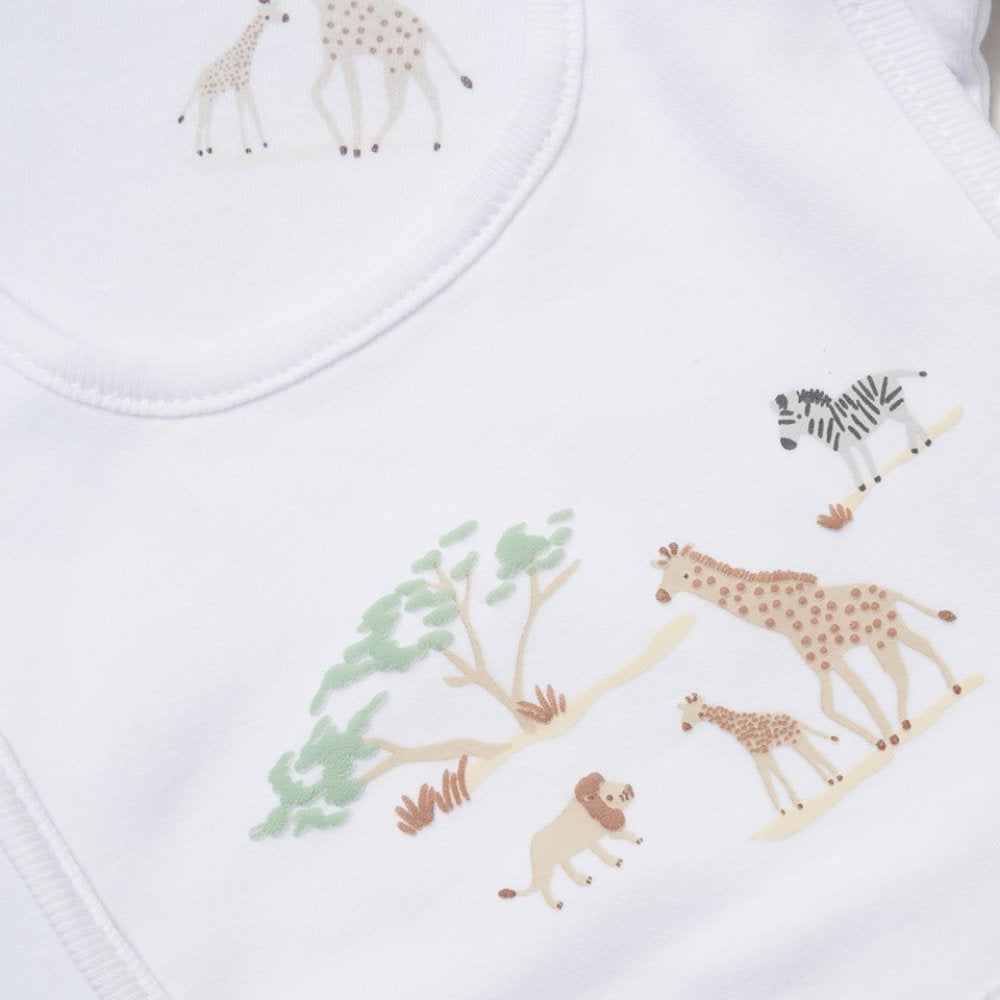 Baby Unisex Safari 5 Piece Gift Set – Neutral Newborn Clothes