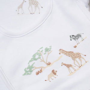 Baby Unisex Safari 5 Piece Gift Set – Neutral Newborn Clothes