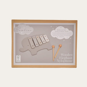 Bambino Wooden Toy Xylophone - Elephant Wooden Toy.