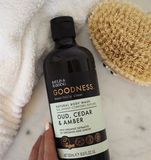 Baylis & Harding Goodness Body Wash - Oud Cedar Amber