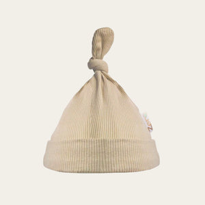 Biscuit Beige Eco-Friendly Baby Hat 0-6 months - 100% Cotton Baby Hat.