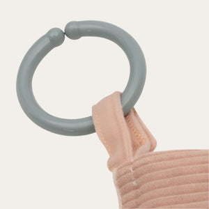 Portable soft baby book in Lovely Birds theme with sensory elements