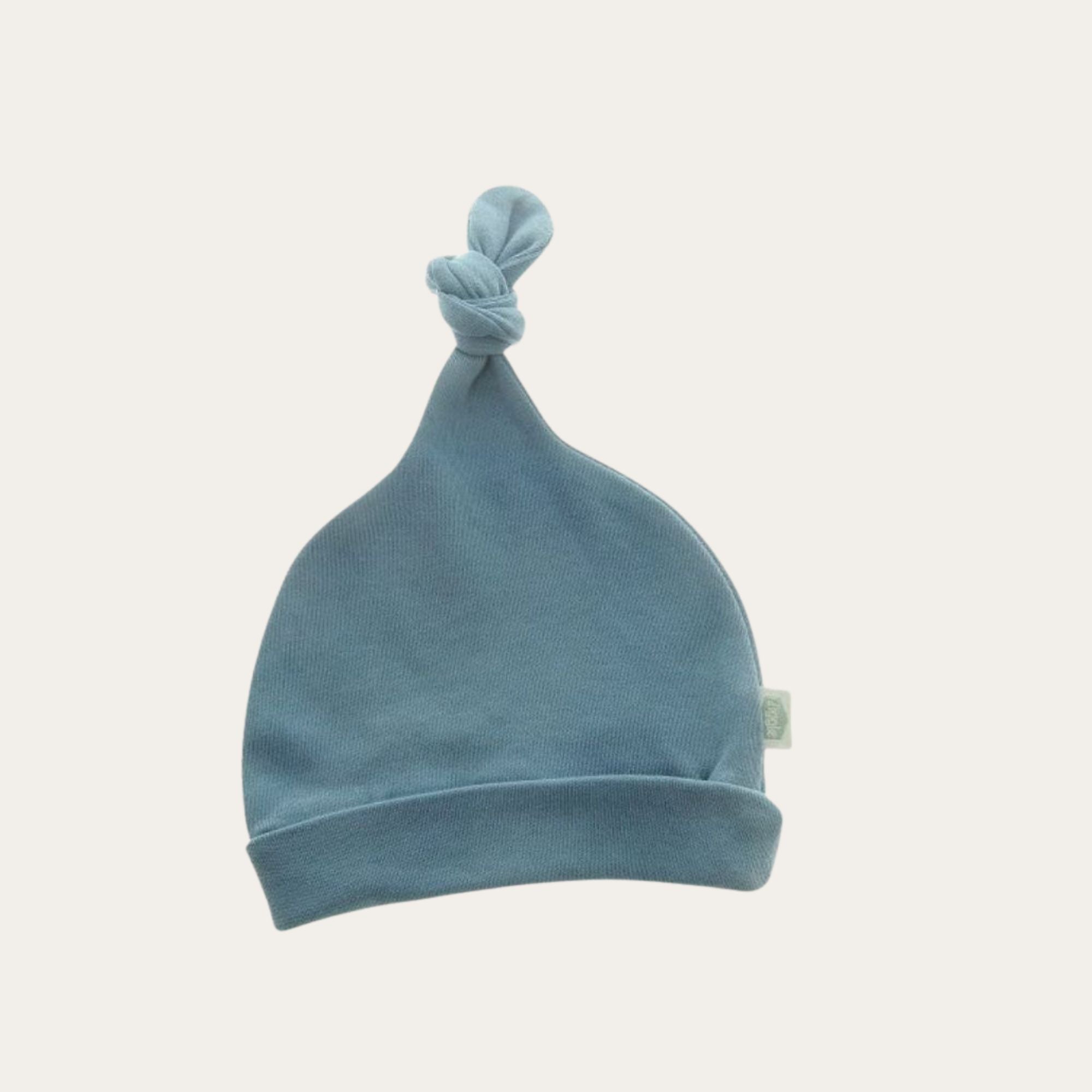 Riviera Blue Knotted Baby Hat Baby Hat.