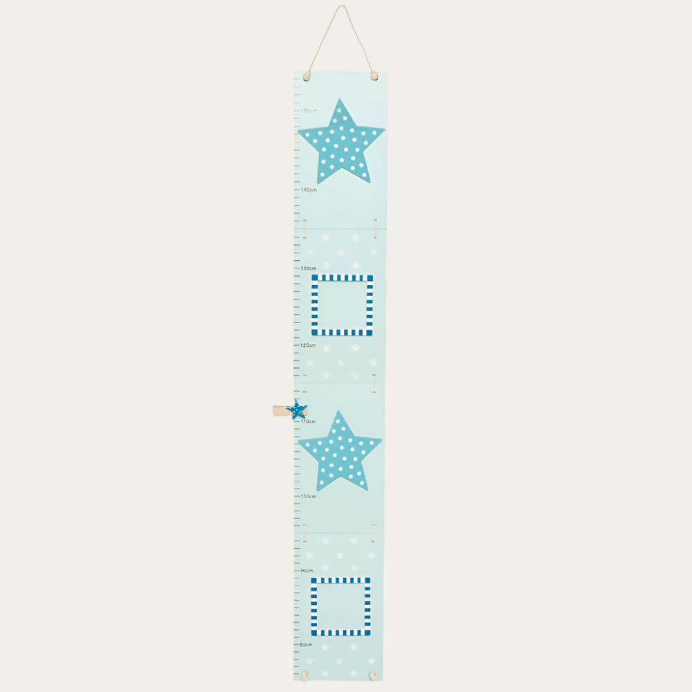 Growth Height Chart Blue Star Height Chart.
