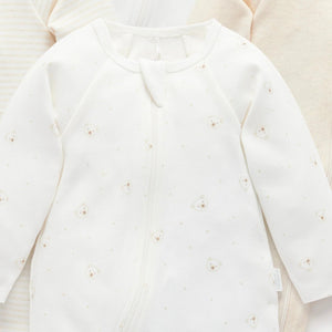 Vanilla and cream baby grow pack – unisex