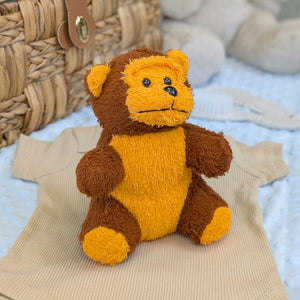 Brown Bear sponge bath toy