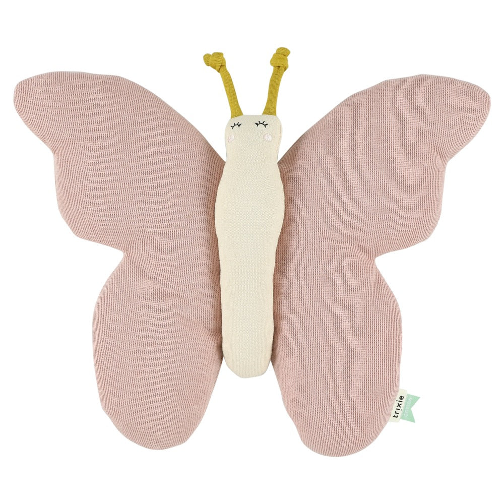 Pink butterfly soft toy