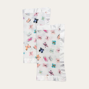 Muslin Security Comforter Blanket 2 pack - Butterfly Baby Comforter.