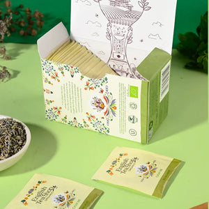 Organic herbal tea Calm Me blend caffeine-free