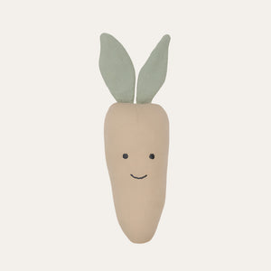 Carrot Rattle - Soft Baby Toy for Newborns and Pretend Play Rattle.