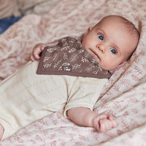 Bandana Bib Meadow Chestnut Print (2pack) Bandana Bib.