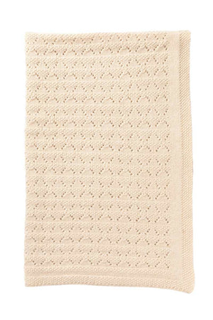 Cashmere Blessing / Christening/ Celebration Baby Blanket, Ivory Baby Blanket.