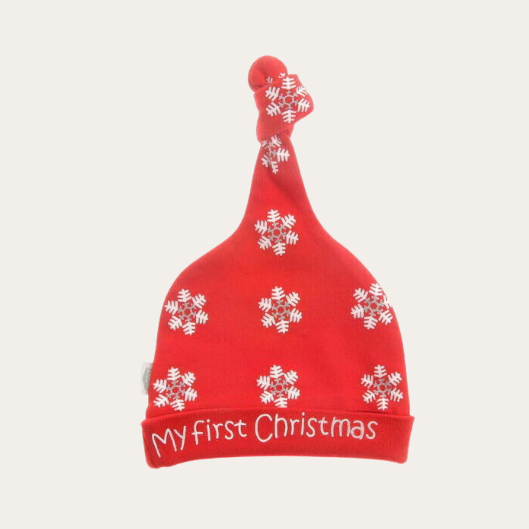 Christmas Knotted Hat 'My First Christmas' Christmas.