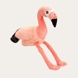 Flossy Flamingo - Eco-Friendly Soft Toy Sunny Coral Cuddly Toys.
