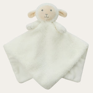 Cream Baby Lamb Comforter – soft eco toy for newborns