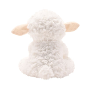 Cuddly white lamb soft toy – Lottie the loyal plush friend