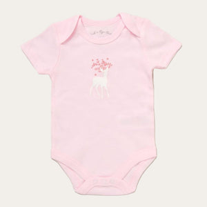 Baby Girl Deer Print Clothing Set - Perfect Newborn Gift