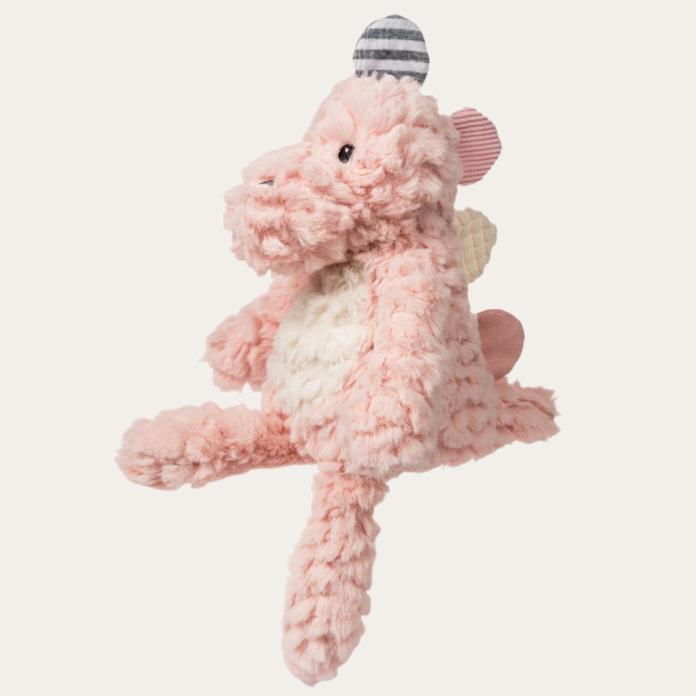 Putty Nursery Blush Stegosaurus Dinosaur Soft Toy Cuddly Toys.