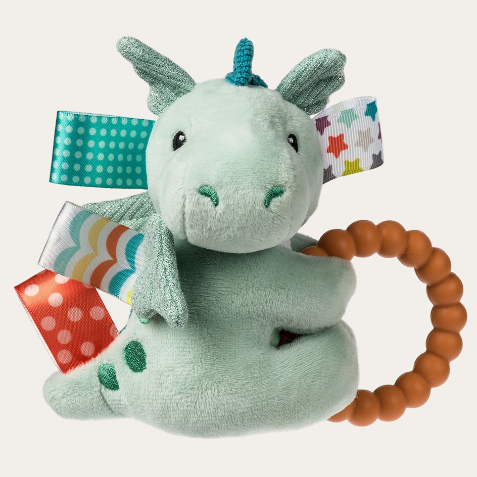 'Drax Dragon' Teether Rattle by Mary Meyer Rattle.