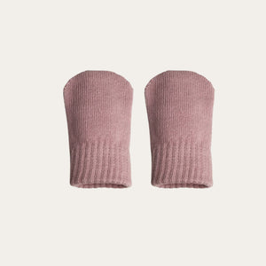 Dusky Pink Brushed Cotton Mittens (0-12 Months) Mittens.