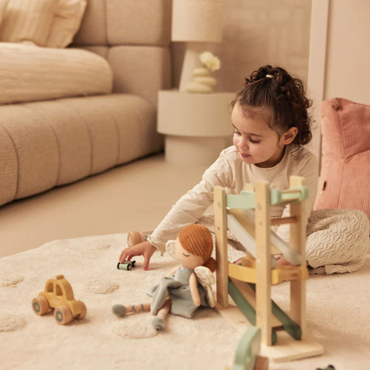 Eco-friendly wooden toy cars - set of 3