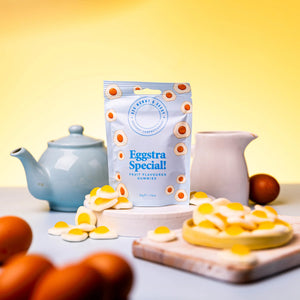 Eggstra Special Fruity Fried Eggs sweets bag