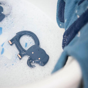 Natural Rubber Grasping Teething Toy - Mrs Elephant Teether.