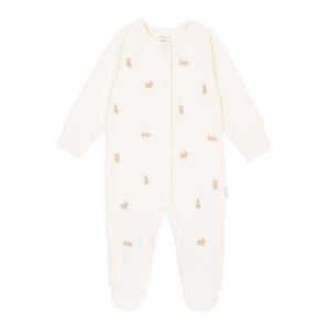 Organic Baby Clothing Unisex Sleepsuit 'Bunnies' Unisex Baby Clothes.