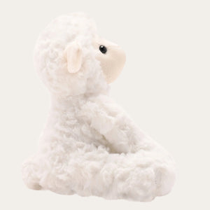 Gender-neutral lamb soft toy – perfect for baby shower hampers