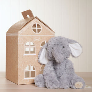 Gift-ready plush toy – Ethel the imaginative elephant