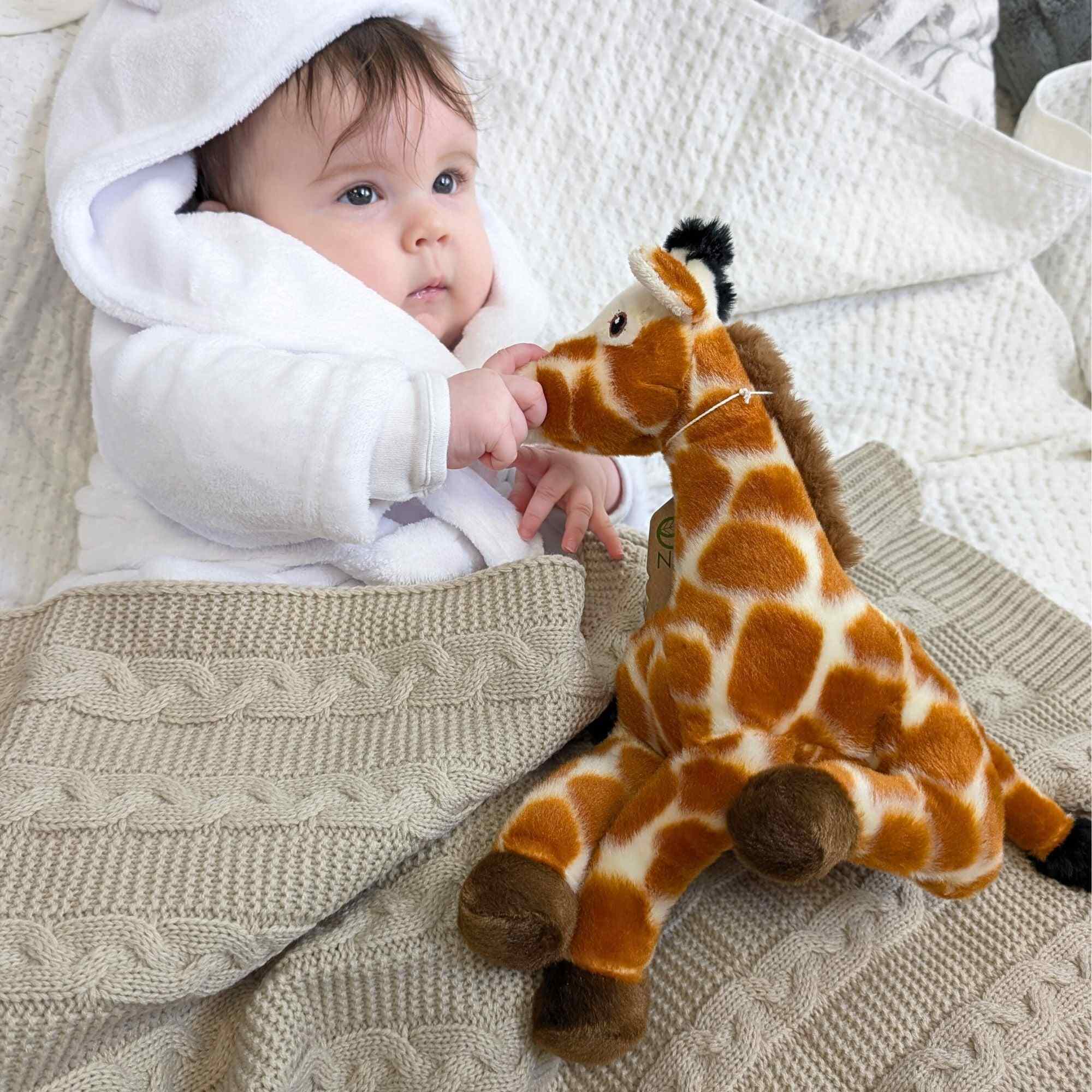 Eco Nation Giraffe Soft Toy Cuddly Toys.