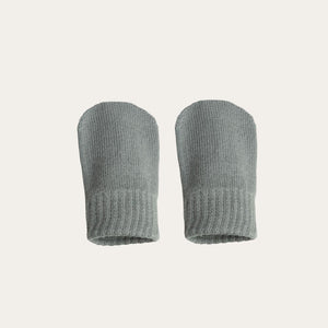 Baby Mittens Sage Green Brushed Cotton 0- 12 Months Mittens.