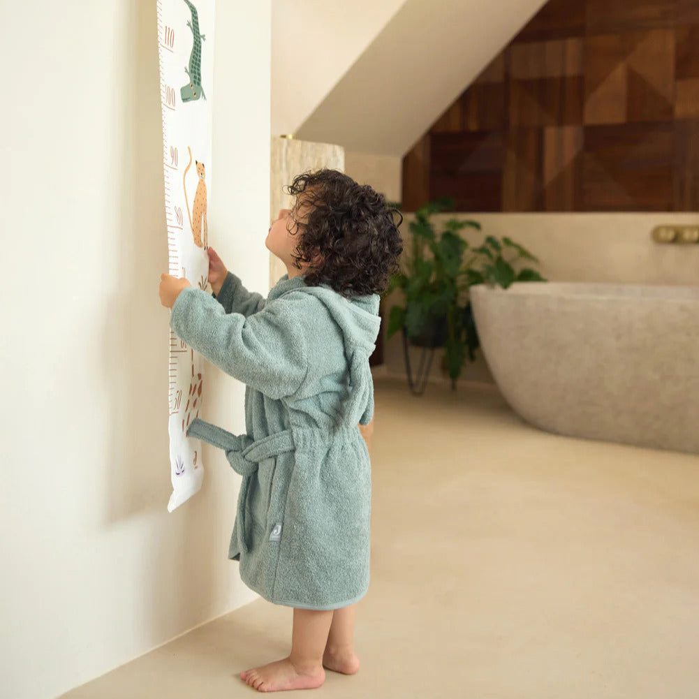 Growth Chart Jungle Animals (Oatmeal, Up to 140cm) Height Chart.