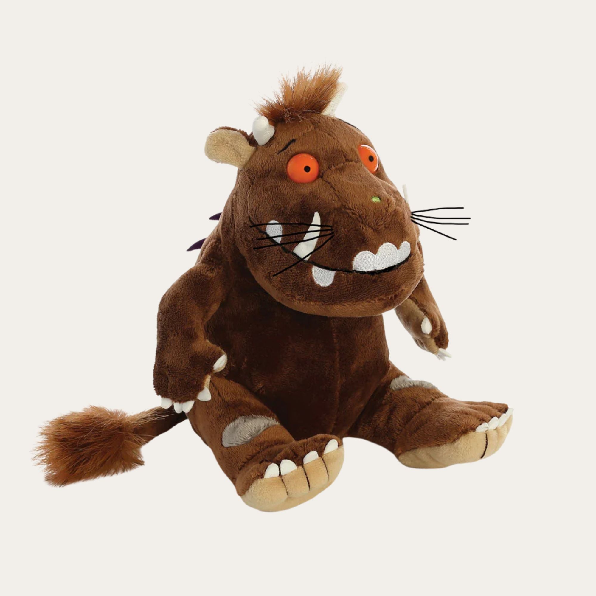 The Gruffalo soft cuddly toy.