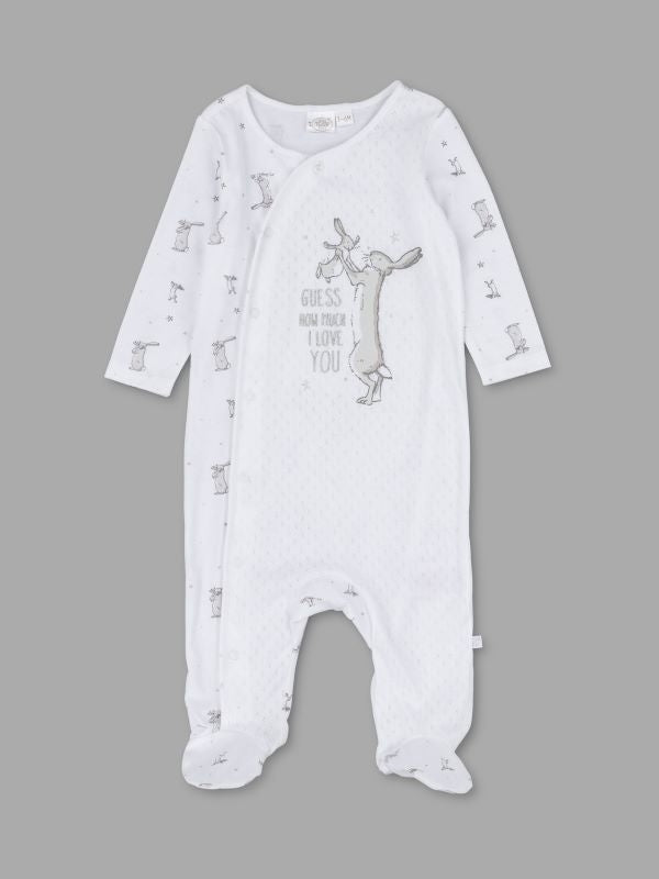 Baby Clothing &#39;Guess How Much I Love You&#39; Baby Grow Sleep Suit Unisex Baby Clothes