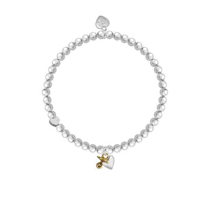 Just Because Baby Shower Bracelet with Charm