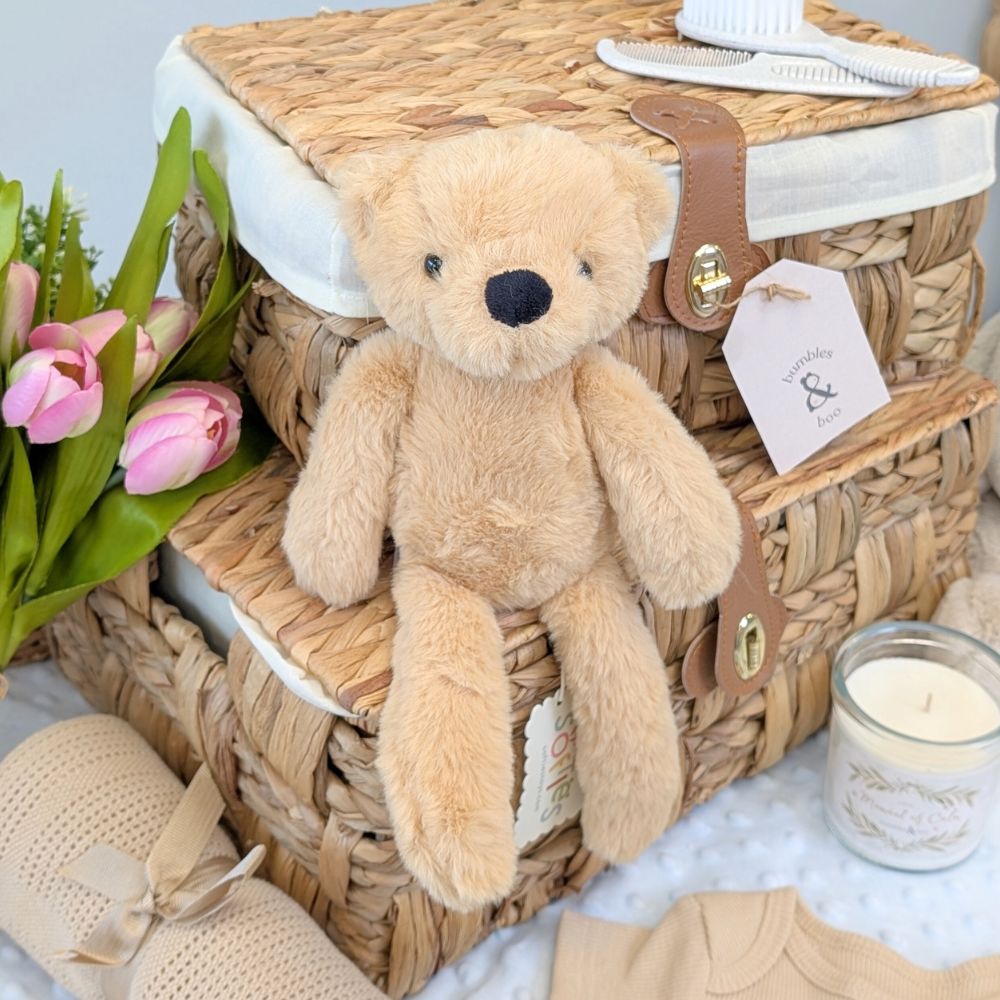 Light Brown Long-Legged Teddy Bear - Hudson Soft Toy